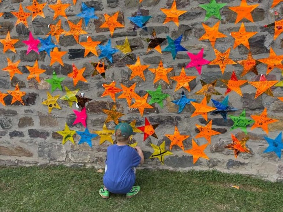 Wall of Fame am Kindersonntag