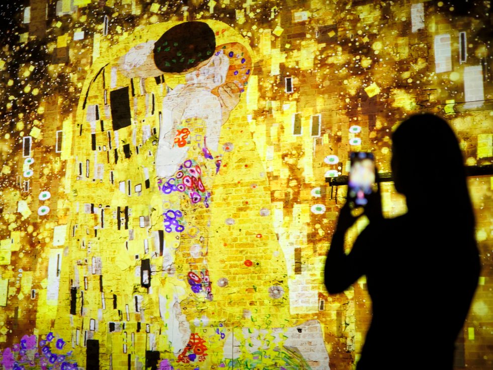 Klimts Kuss, Alte Lokhalle Mainz